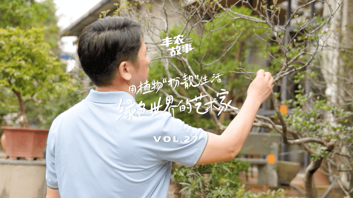 17年，他用一草一木去点亮了一个个家。